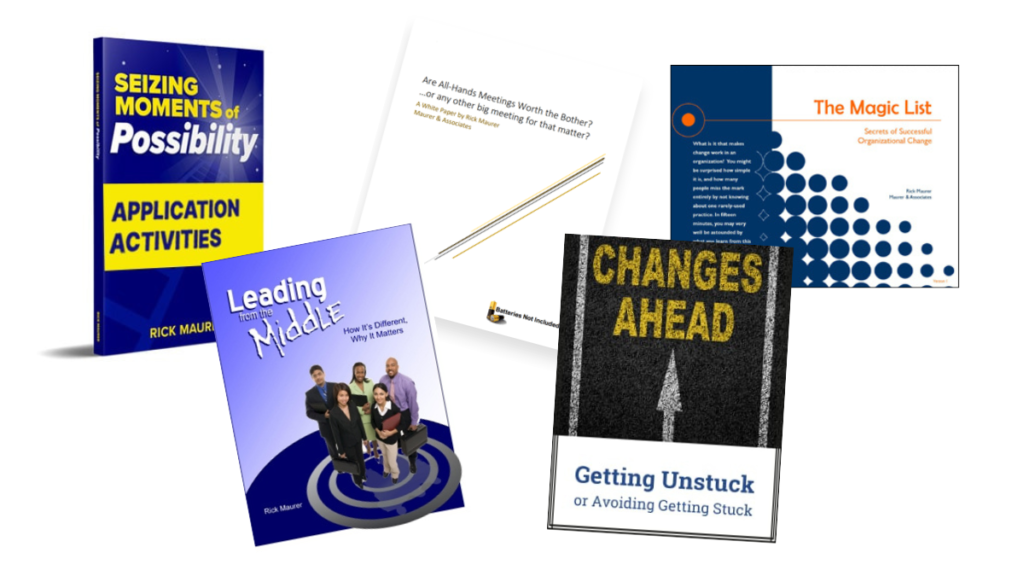 A Few Simple Tools for Leading Change and Navigating Difficult Conversations