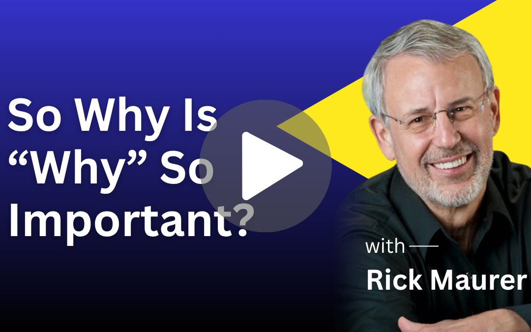 So Why Is “Why” Important in Change Leadership?