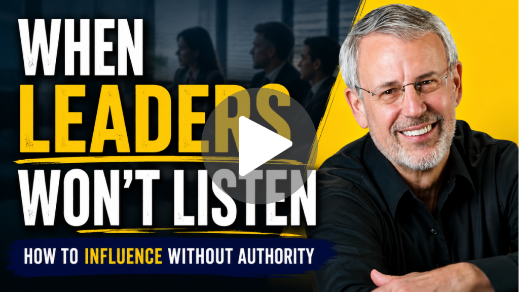 And “The Grunt” Lives: How to Influence Leadership Without Authority