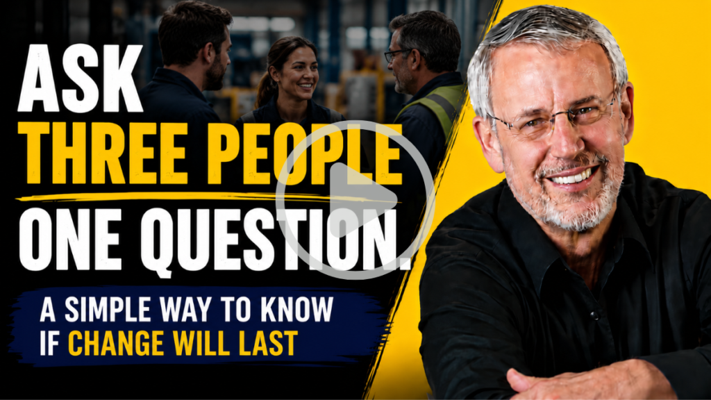 Three People. One Question
