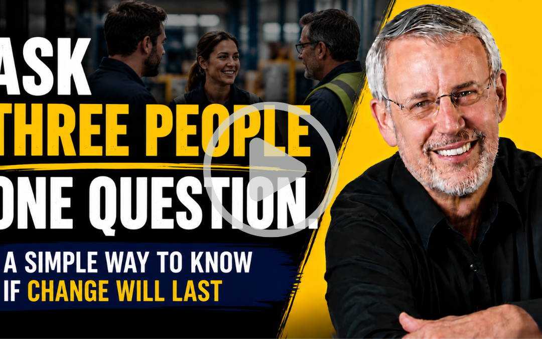 Three People. One Question