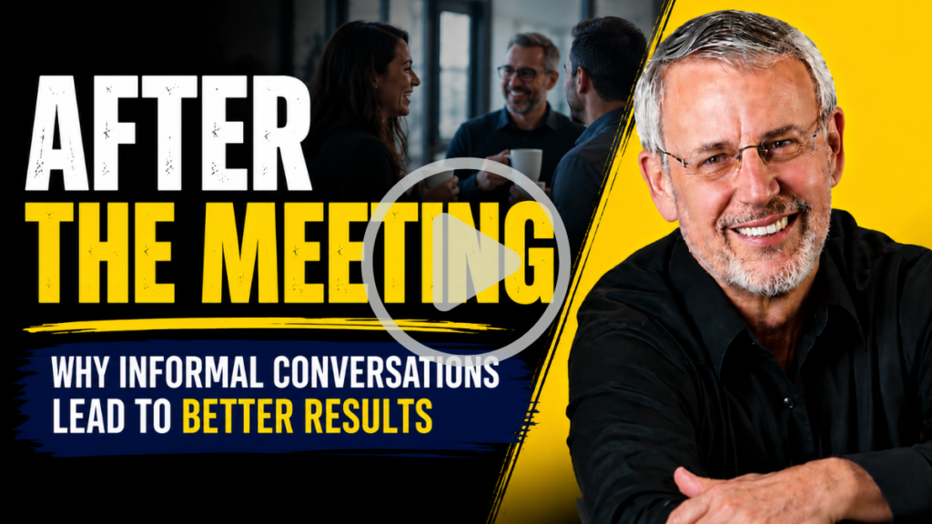 The Meeting Got Better After It Ended